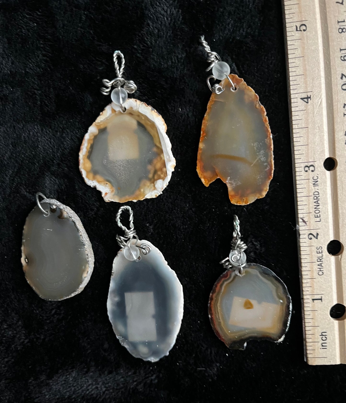 Agate Design Pendant