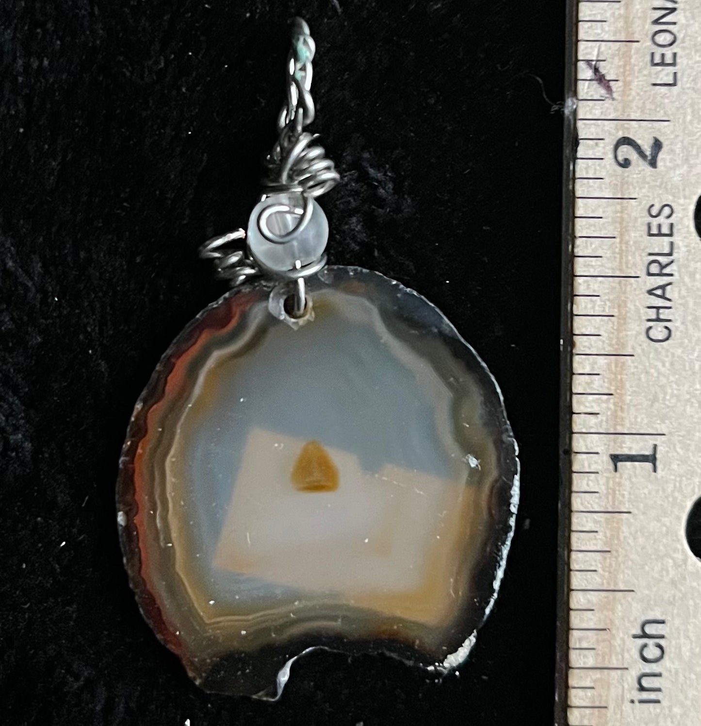 Agate Design Pendant