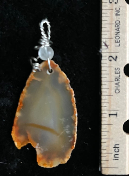 Agate Design Pendant