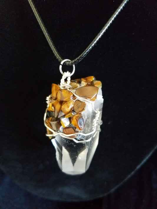 Arkansas Quartz Design Pendant