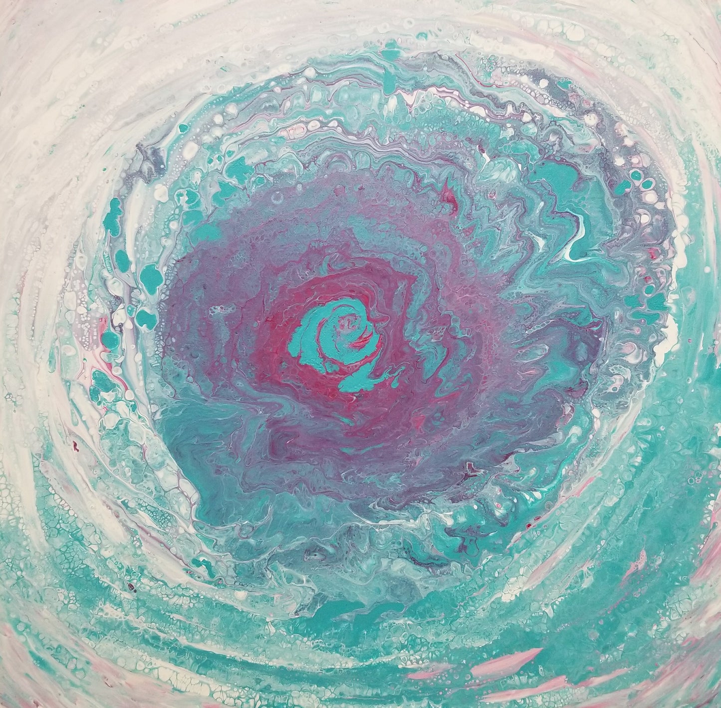 Acrylic Pour Painting Class