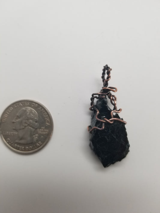 Black Tourmaline Pendant
