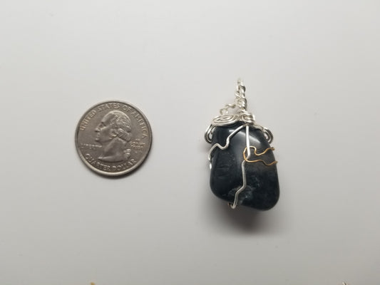 Tourmalited Quartz Pendant