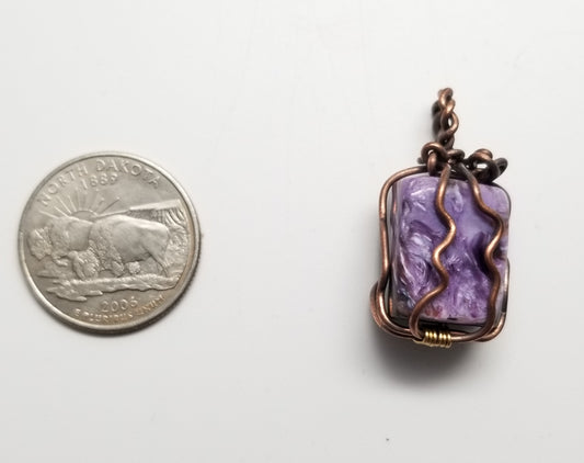 Charoite Pendant