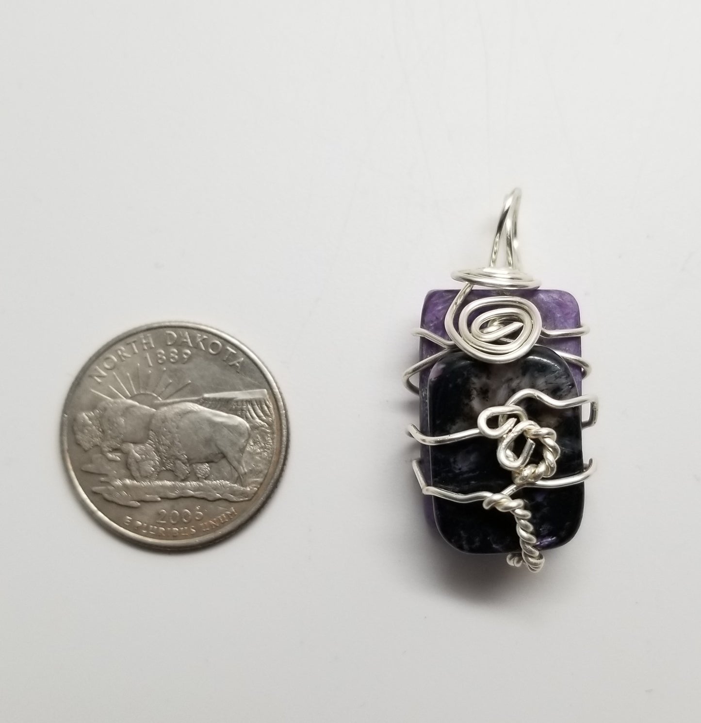 Charoite Pendant