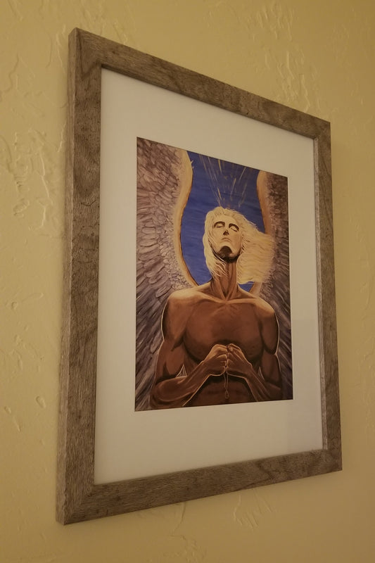 Print of Painting, titled Michael