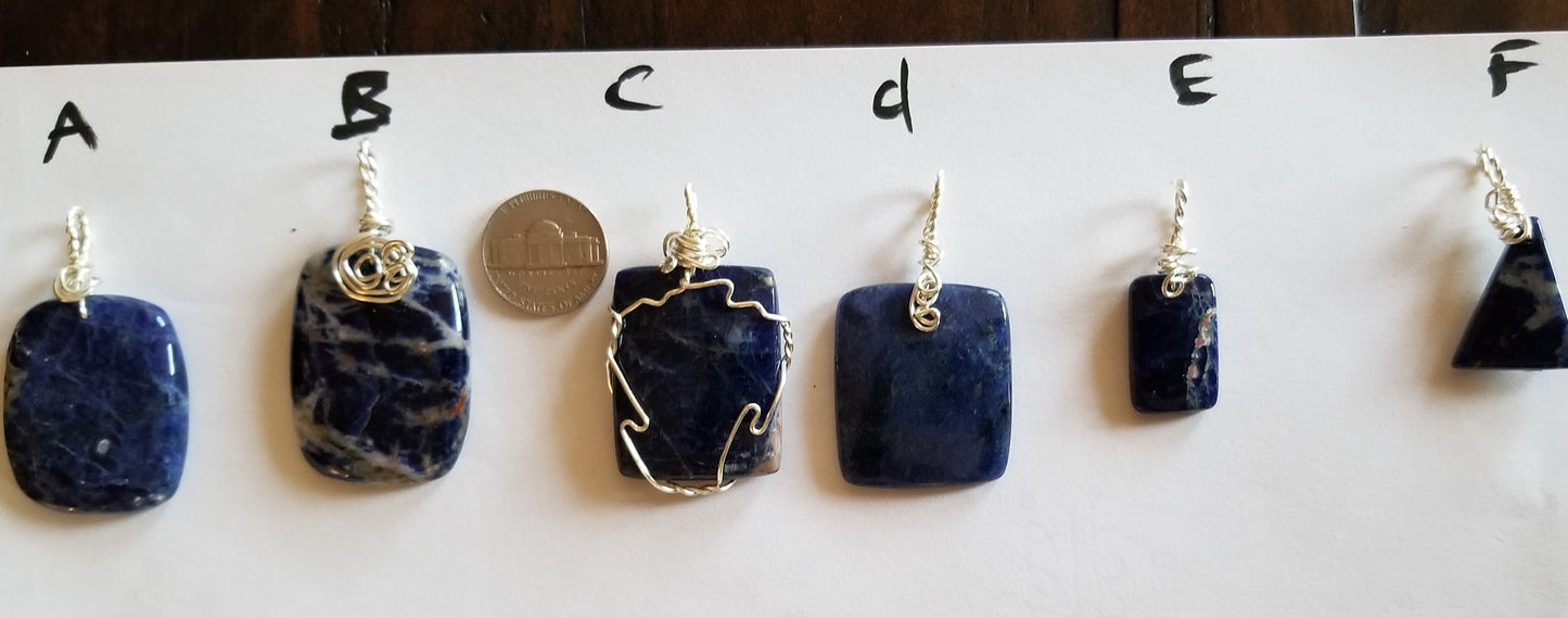 Sodalite Pendant