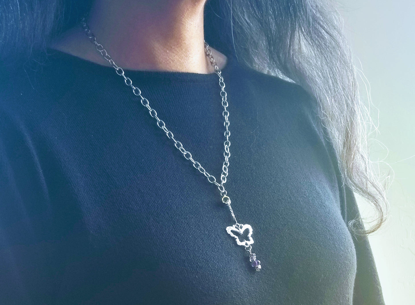 Necklace, bracelet and earrings set
