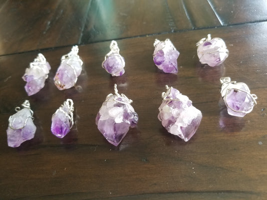 Amethyst Pendants