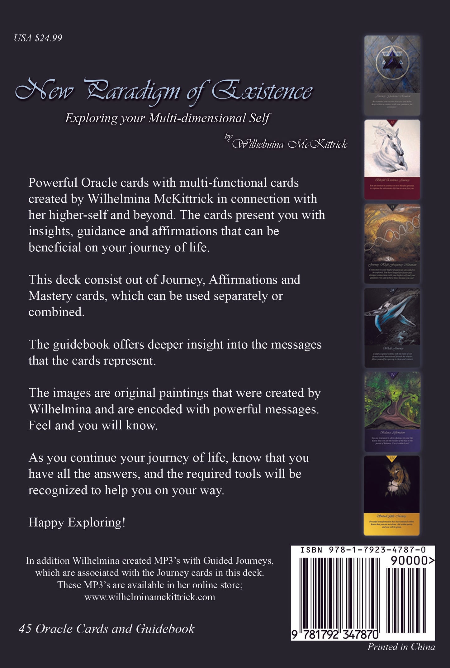 25 Guided Journeys - The New Paradigm of Existence Oracle Cards