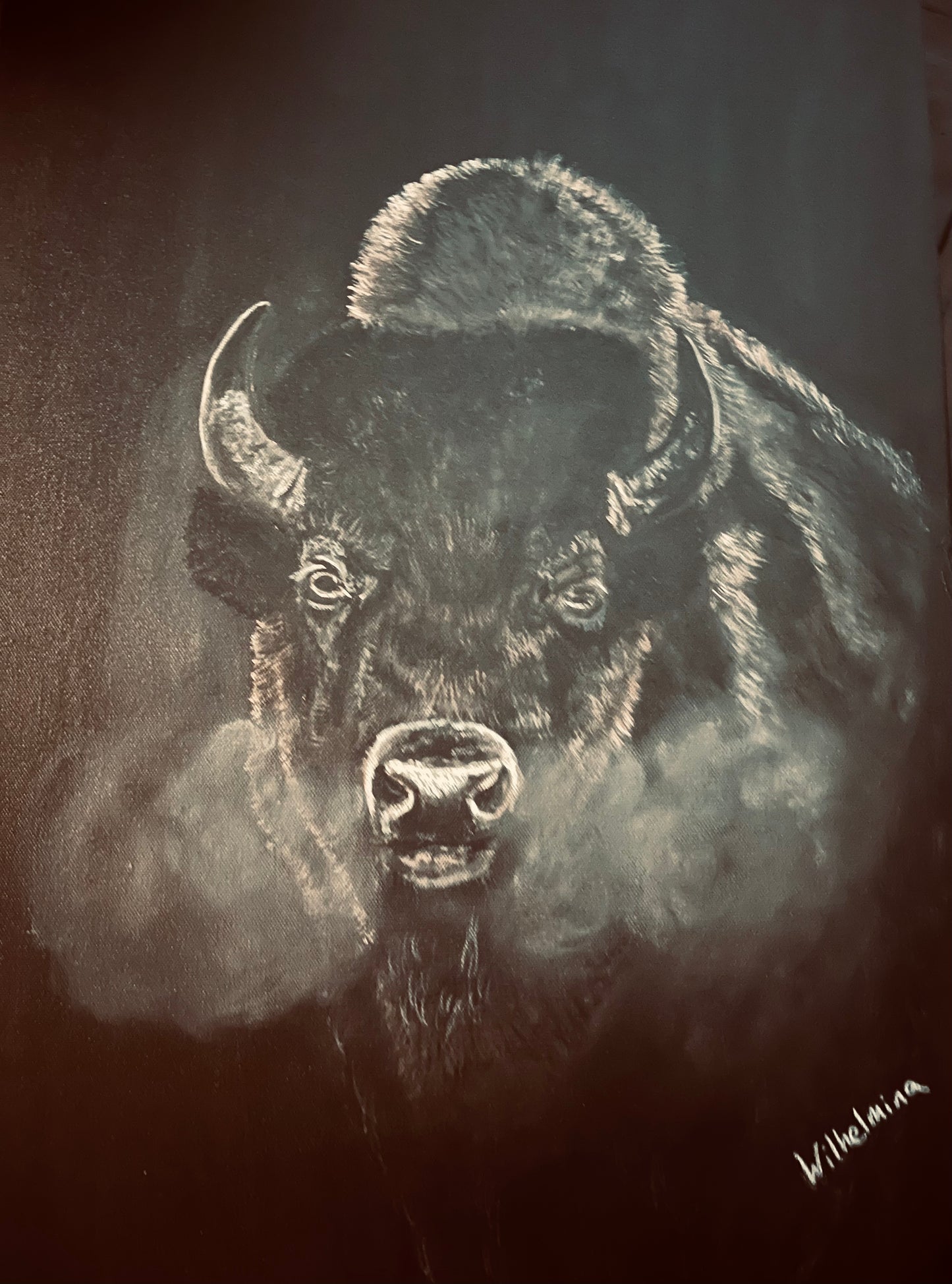 Breathe - Bison Art