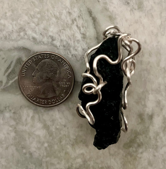 Black Tourmaline Pendant