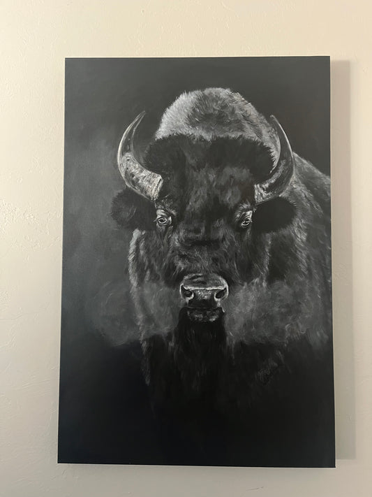 Breathe - Bison Art