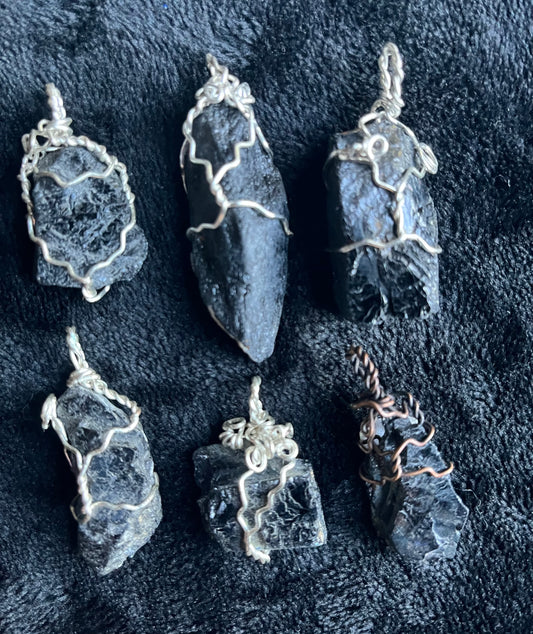 Black Tourmaline Pendant