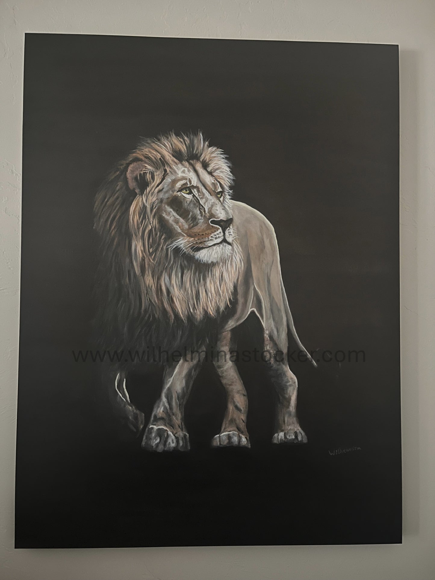Pivot - Lion painting
