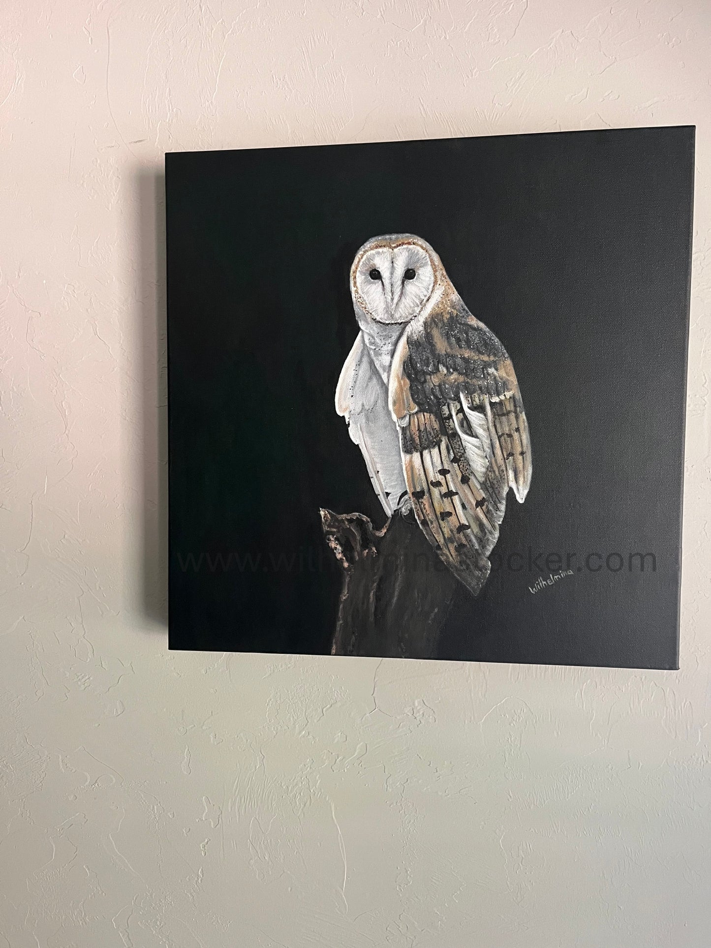 Decisiveness - Owl painting