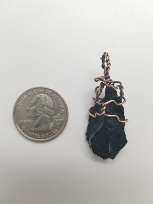 Black Tourmaline Pendant