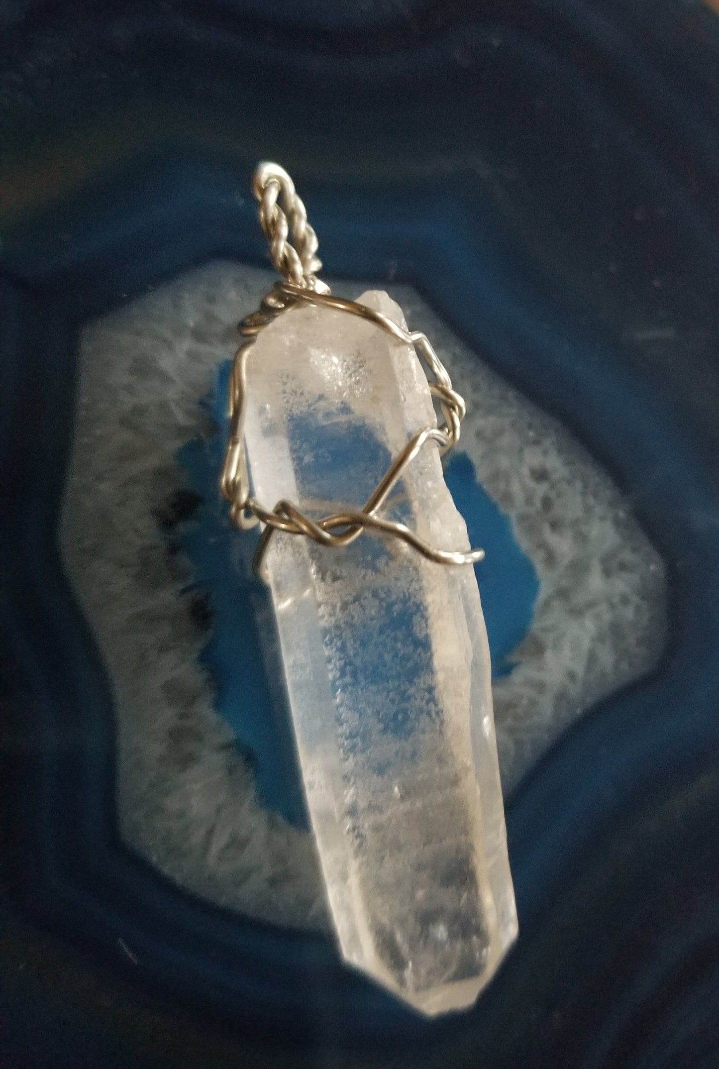 Lemurian Seed Crystal Pendant