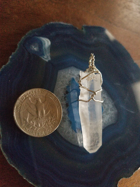 Lemurian Seed Crystal Pendant