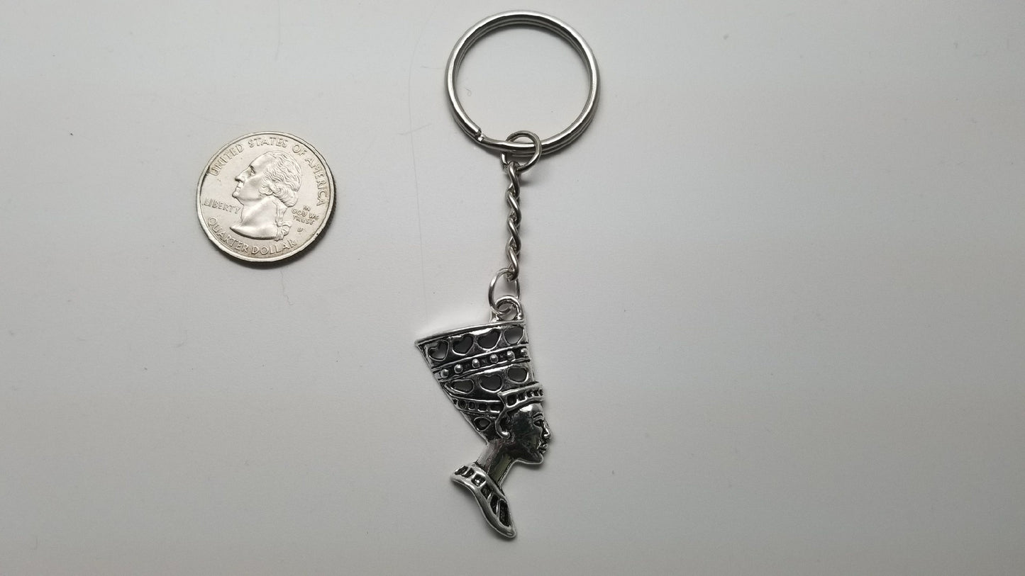 Nefertiti keychain